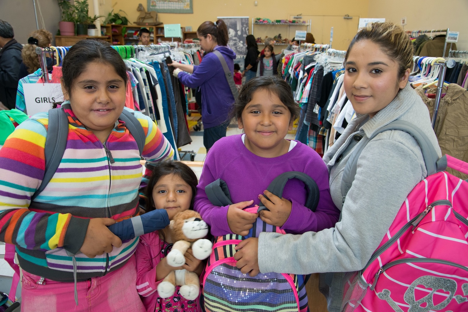 St. Anthony Foundation Welcomes Nearly 400 Schoolchildren to its Annual Back-to-School Drive