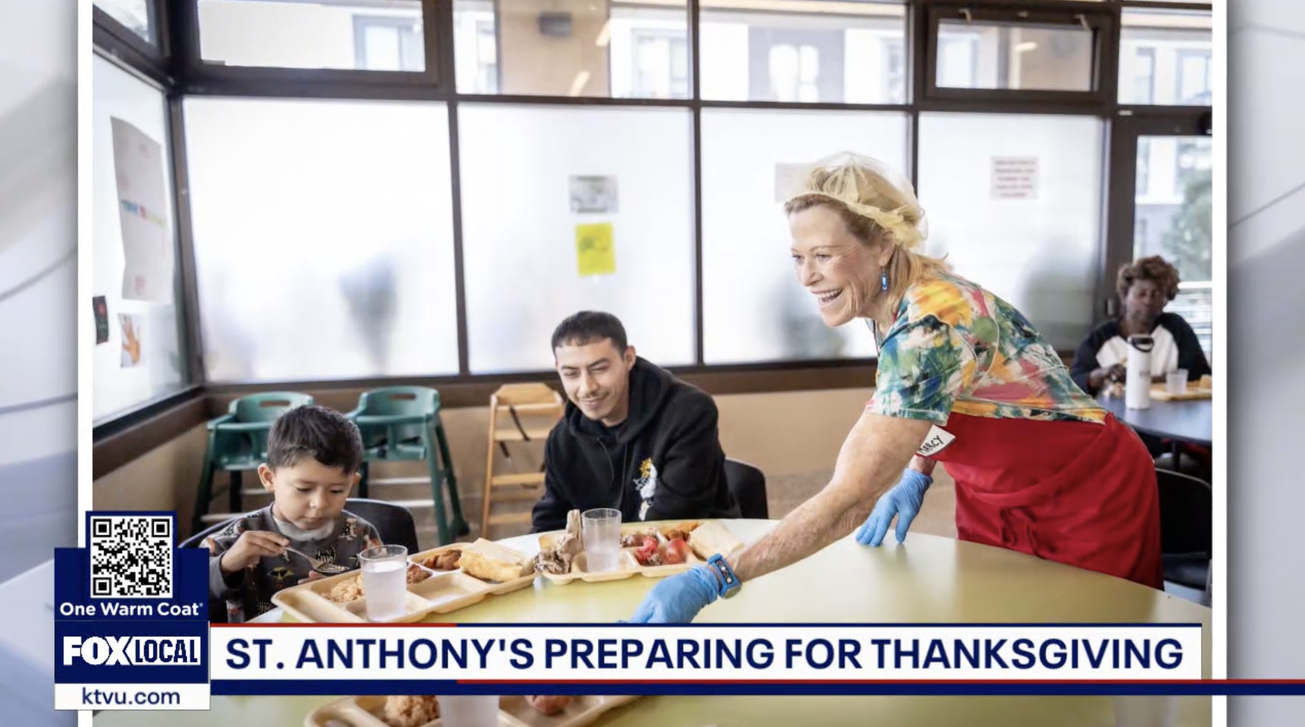 KTVU Fox 2 Interviews CEO, Dr. Larry Kwan, as St. Anthony’s prepares for Thanksgiving