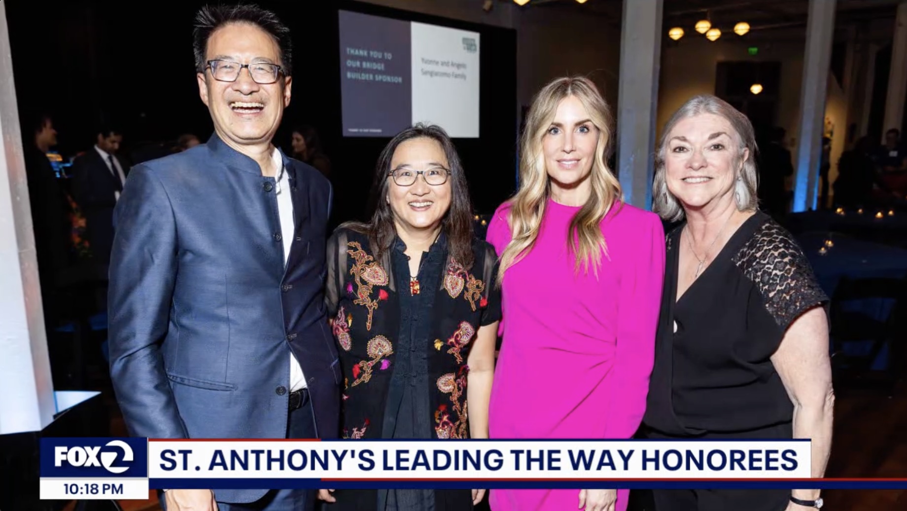 KTVU Fox 2 News: St. Anthony’s Leading the Way Honorees