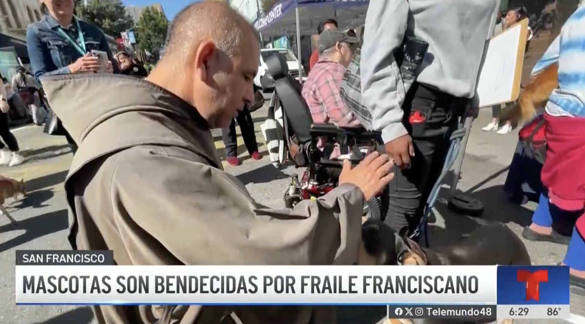 Telemundo: St. Anthony’s Blessing of the Animals